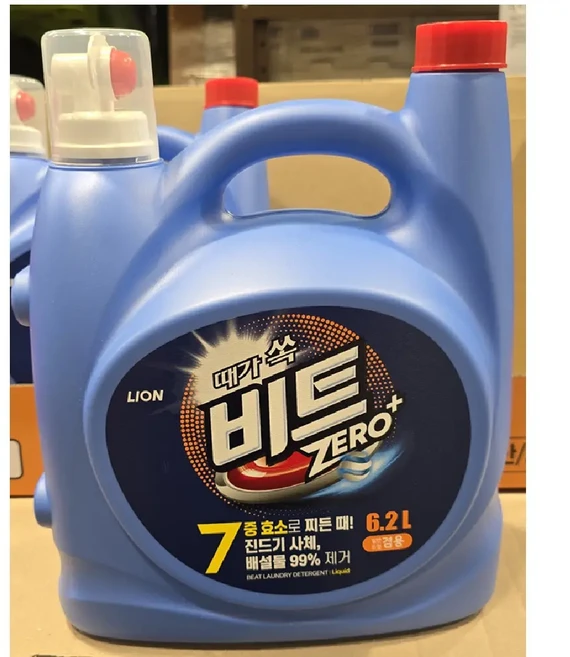 비트 액체세제 제로 플러스, 6.2L, 1개
