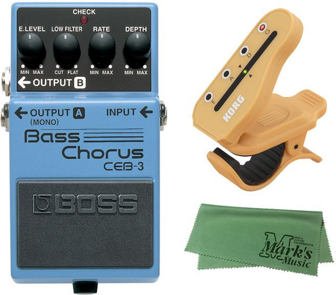 BOSS Bass Chorus CEB-3 + KORG HT-B1 세트 베이스 이펙터