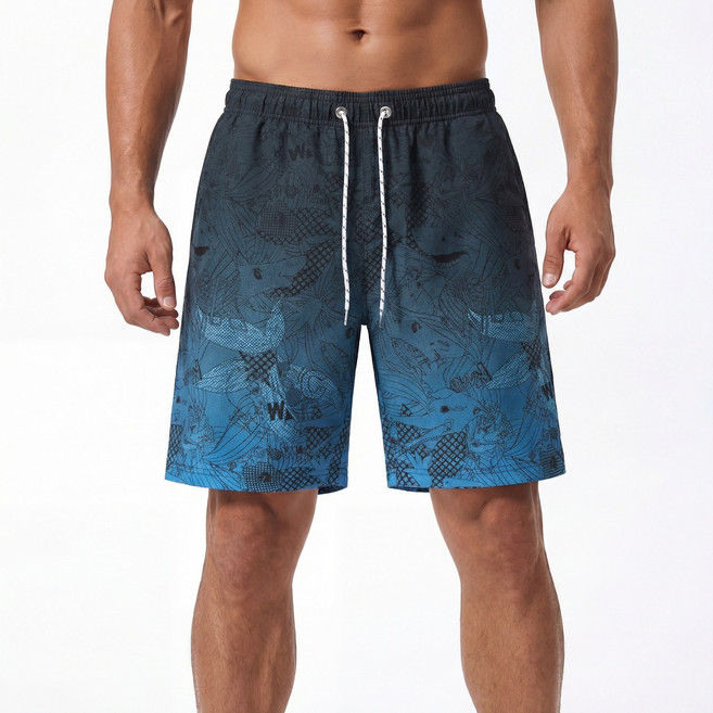 NEONANII 남자 5부 트렁크 수영복 바지 (사이즈 30~38)