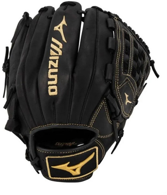 미즈노 GMVP 프라임 투수 올라운드 야구글러브 12인치 블랙 GMVP1200P4, 1개