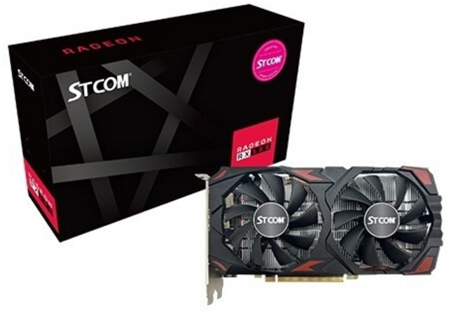 STCOM 라데온 RX 580 2048SP Gaming D5 8GB