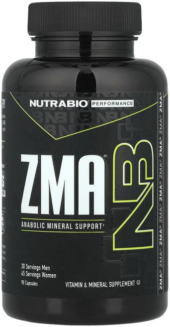 뉴트라바이오랩스 ZMA 비타민B6 마그네슘 아연 징크 ZINC 함유 캡슐 90정, 1개 - 쿠팡