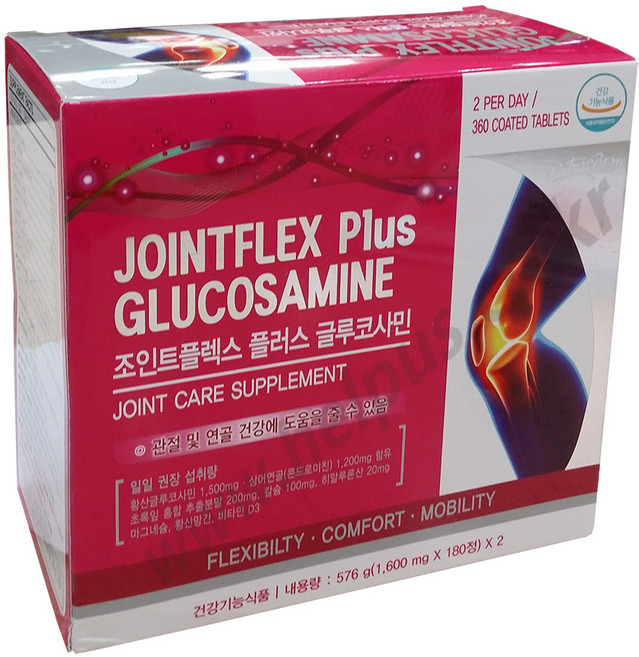 조인트플렉스 플러스 글루코사민 360캡슐 /조인트플렉스플러스글루코사민, 조인트플렉스 플러스 글루코사민 360캡슐 /조인트플렉스, 1, 576g