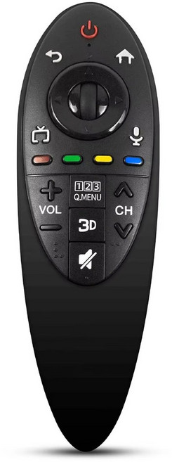 AN MR500G L G LED TV용 리모컨 교체 39LB6500 42LB6300 42LB6500 47LB6300 50LB6300 음성, 1) Black