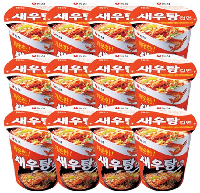 농심 새우탕컵