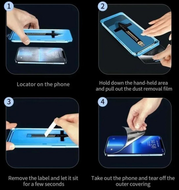 Infinix Note 50S 40x 30i VIP Pro Plus 강화유리 스크린 보호필름 먼지 설치 자동 제거 키트, 04 2 조각, 01 For Note 50 4G