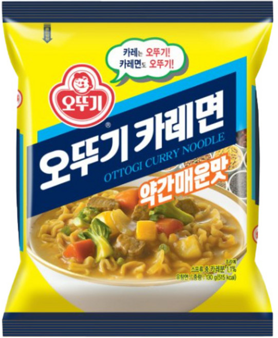 오뚜기 카레면 130g, 1개