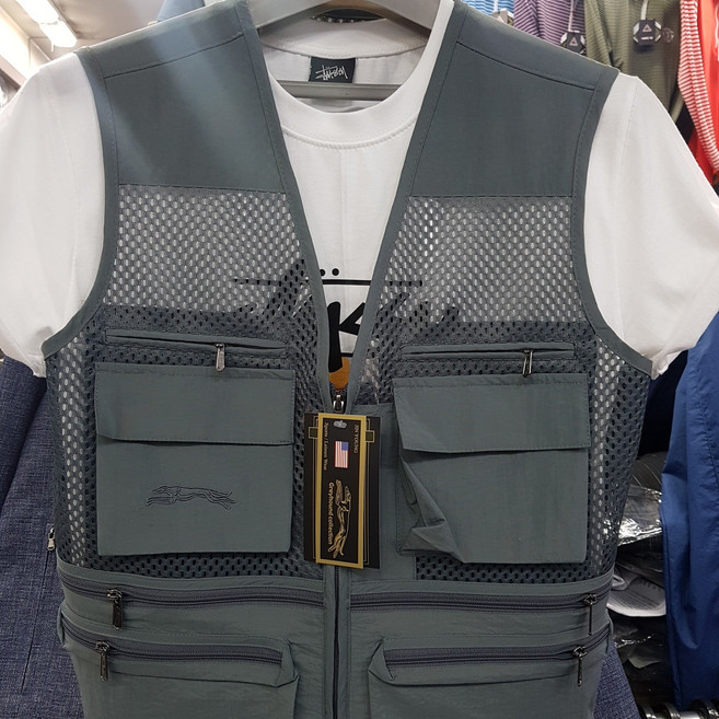 빅사이즈 하이퀄리티 등산 캠핑 낚시 여름 작업복 망사조끼