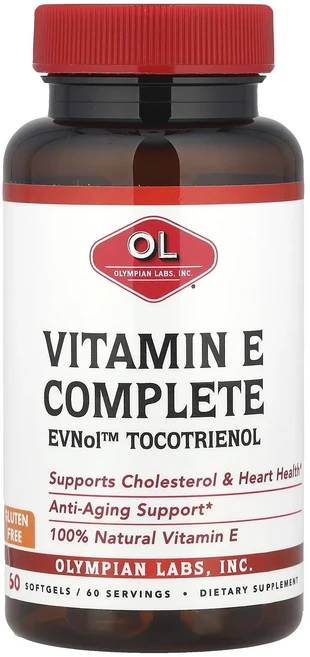 Olympian Labs 비타민E 컴플리트 소프트젤 60정, OlympianLabs비타민E컴플리트소프트젤60정, 1개 - 쿠팡