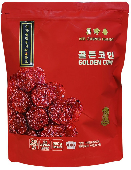 비첸향 골든 코인 코스트코 육포, 260g, 1개