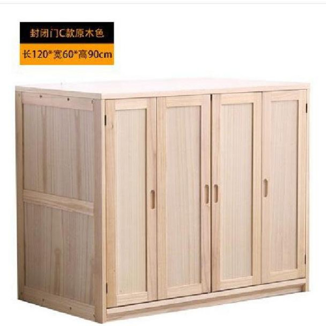 원목 이불장 신혼 가구 정리 보관함 수납장 다용도 옷장, 4도어, 모으다, 통나무색상120x60x90마감
