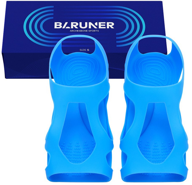 바르너 아치스본 스포츠 아치 코어 서포트밴드 논슬립 실내 실외 스포츠슈즈, 1개