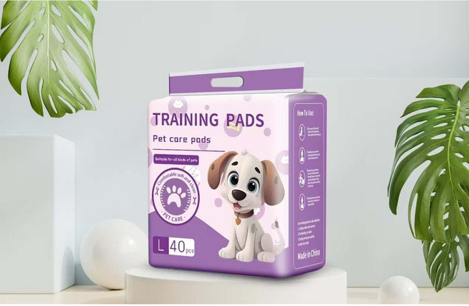 반려동물 소변 패드 강아지 기저귀 두꺼운 탈취 흡수 패드 기저귀 일회용 방수 패드, 1개, 40개입