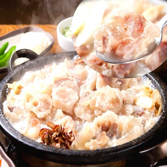 도가니수육 스지 수육 육수 팩 무료, 300g, 1개