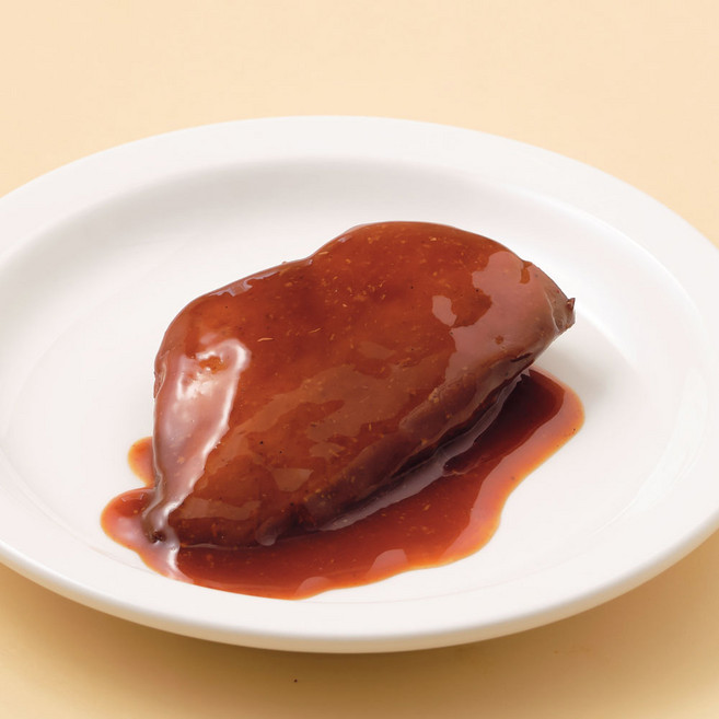 채우닭 실온 보관 소스 닭가슴살 바베큐맛, 60개, 125g