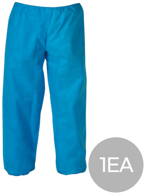 유한킴벌리 크린가드 보호복 바지 A30 1EA (L) 43121 진하늘 방진복, 1개