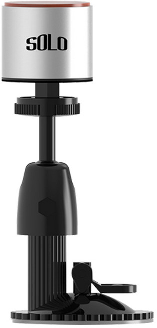 체리스팟 SD-60 미니 드럼 연습 패드 흡착형 드럼 연습기 소형 패드, 1개, 실버