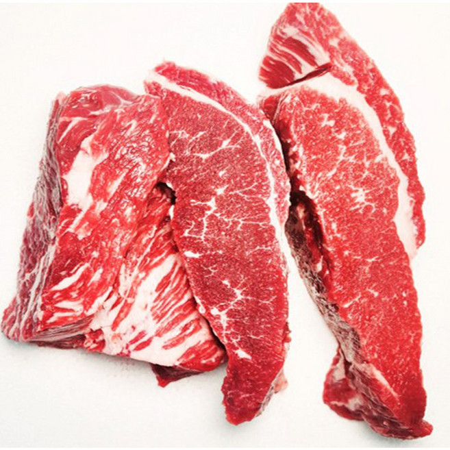 [행복미트] 지방손질 잘된 차돌양지 덩어리 소양지 목초육 청정우 할랄인증 소고기 1kg [당일발송], 1개