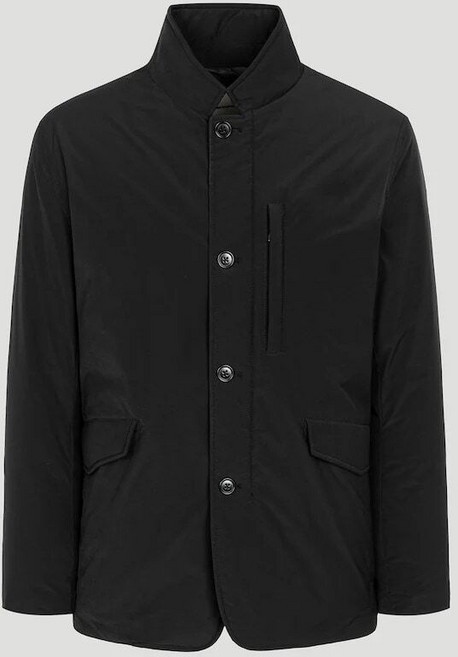 [국내백화점] 빈폴 남성 화섬 하이브리드 재킷 블랙 점퍼 아우터 [양말증정]