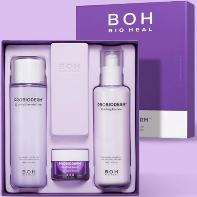 스킨케어 바이오힐보 프로바이오덤 3디 리프팅 단품 2종구성(토너 에멀전)(5068705), 1세트 - 쿠팡