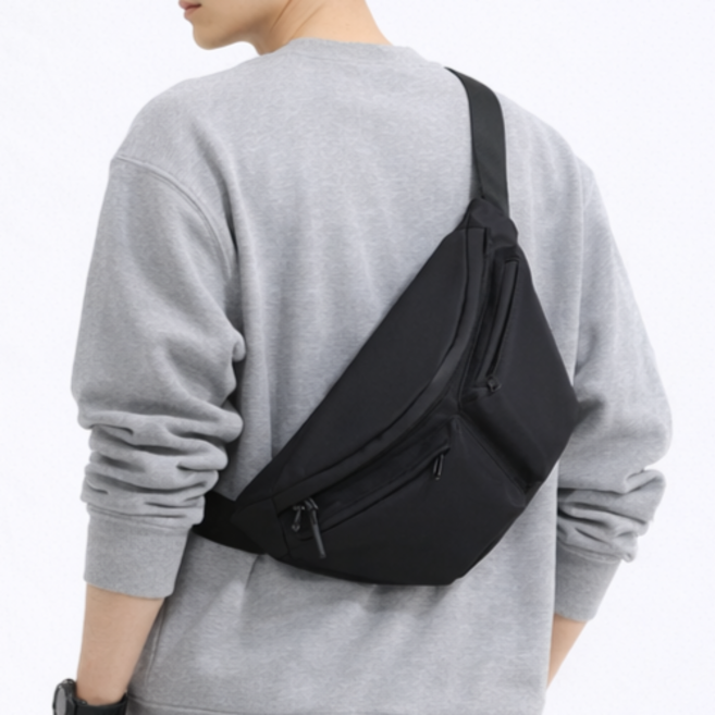 탄드 초경량 생활방수 힙색 슬링백 크로스백 남녀공용