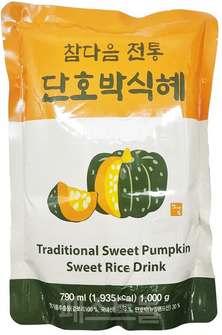 거상 참다음 전통단호박식혜, 790ml, 1개