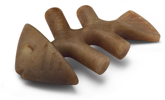 베네본 피쉬본 강아지 이갈이 장난감 우드스틱, 1개