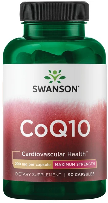스완슨 CoQ10 200mg 캡슐, 4개, 90정 - 쿠팡