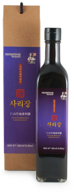 인산죽염 약콩 사리장, 1개, 500ml