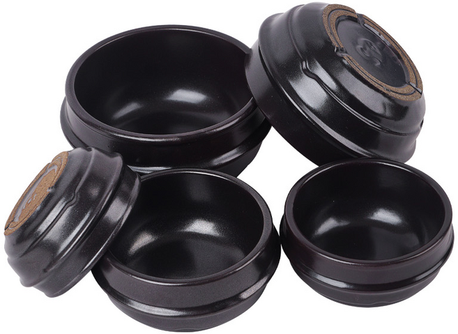 국산 친환경 1인용 뚝배기 계란찜 업소용 된장찌개, 1개, 14cm