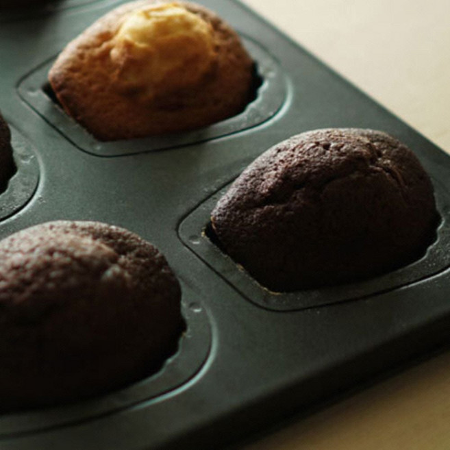 쉬운과자틀 마들렌팬 과일케이크 쉬운 대용량 빵틀 12구 jon+98237Ii