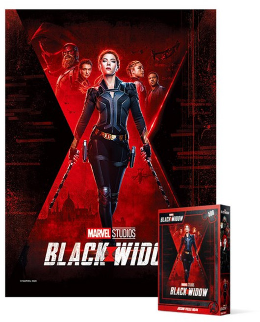 500피스 직소퍼즐 - 어벤져스 블랙 위도우, 단품