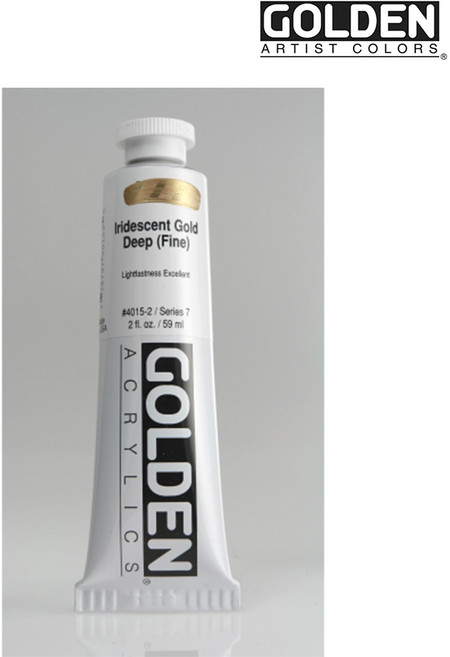 골든 아크릴물감 60ml S7 Iridescent Gold Deep (Fine)