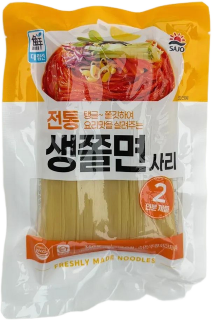 대림선 전통 생쫄면 350g, 2개