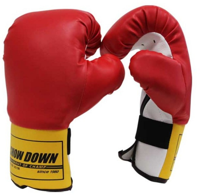 쇼다운 클래식 일반형 보급형 글러브 복싱 권투 남녀노소 입문자 연습용 트레이닝, 블루, 1개, 블루