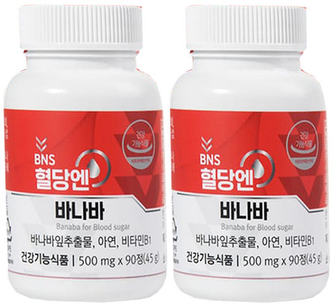 [KLEVASHARP] BNS 혈당엔 바나바, 4박스, 90회분