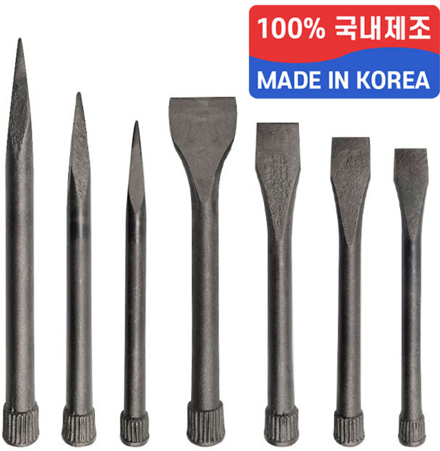 국산 성창 노미 다가네 소 중 대 돌깨기 콘크리트 정 비석 얼음깨기, 1개