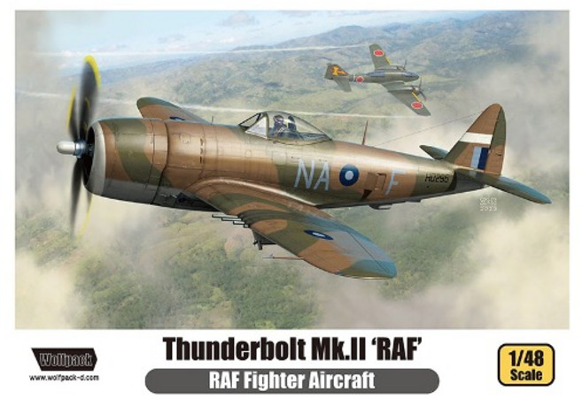 울프팩 1/48 Thunderbolt II RAF wp14822 / 썬더볼트 Mk.II, 1개