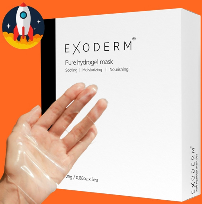 엑소덤 퓨어 하이드로겔 마스크, 1개, 5개입