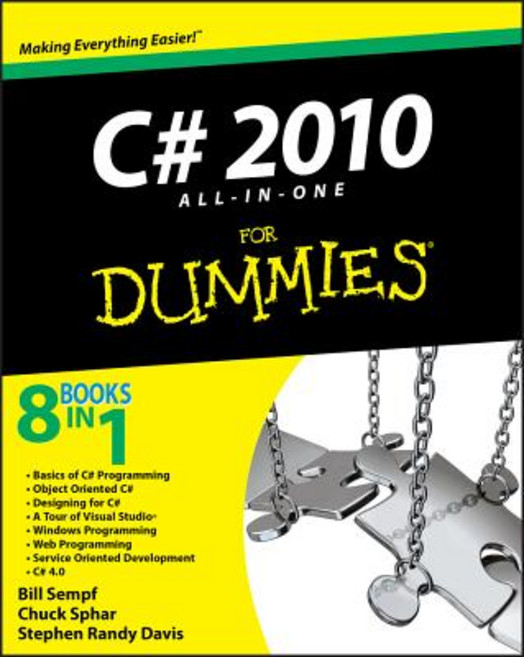 C# 2010 All-In-One for Dummies Paperback, English, 9780470563489
