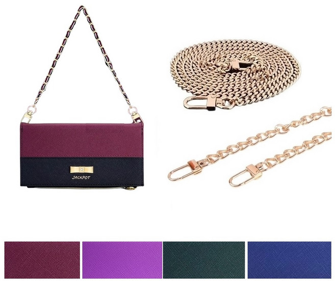 갤럭시A53 5G 케이스 SM-A536N 가죽 (투톤 레가가) 지퍼 (손목 스트랩 + 올체인 목걸이 줄) 세트 카드 지폐 수납 역베루 자석 지갑