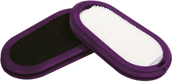 GVS 일립스 방진 마스크 직결식 탈취 필터교체형 P100 산업 분진 안전마스크, P100 교체필터, SPR450(특급탈취필터), 1개