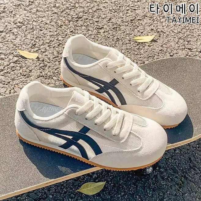 타이메이 캐주얼 슈즈 여성 여름 얇은 패션 통기 망면 스포츠 캐주얼 아칸 슈즈