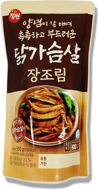 정원 닭가슴살 장조림 500g, 1개