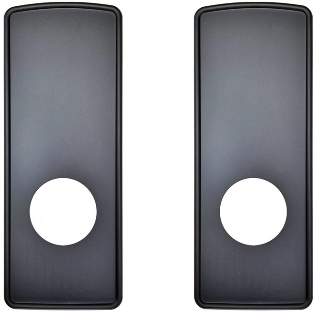 무타공 도어락 번호키 주키 보강판 블랙, 1세트, 미니주키보강판블랙