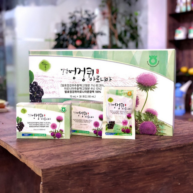 발효엉겅퀴아로니아 70ml x 30포, 2.1L, 1개