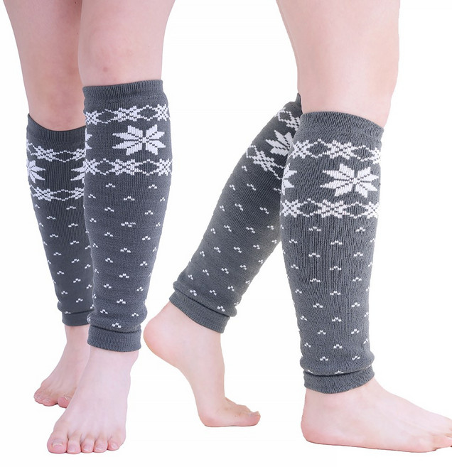 국산 1+1 SNOWFLAKE 겨울 발토시 방한 다리토시 레그워머