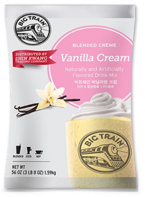 빅트레인 바닐라크림 파우더 1.59kg, 1개입, 1개