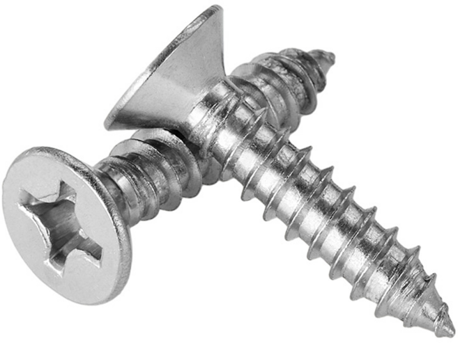 코잘 스텐304 접시머리 피스 4종 16-30mm, 100개