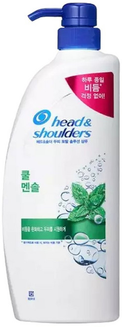 헤드앤숄더 쿨 멘솔 샴푸 쿨링 가려움 완화 헤드앤숄더 두피 샴푸 비듬 린스, 1개, 850ml